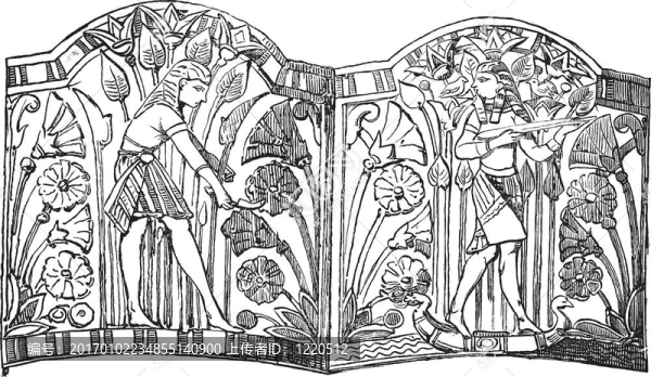 埃及手鐲舊貨雕刻