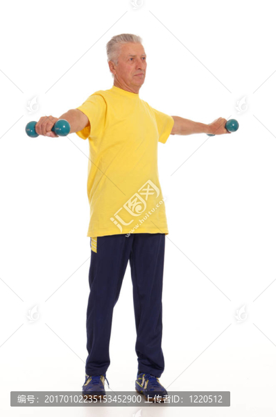 老家伙和啞鈴