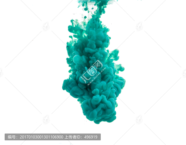 水中的顏料