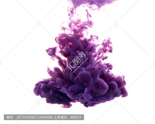 水中的顏料