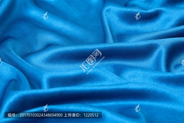 優(yōu)雅的藍(lán)色絲綢