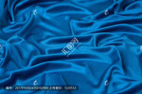 優(yōu)雅的藍(lán)色絲綢