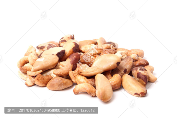 不同類型的堅(jiān)果