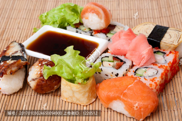 許多日本壽司