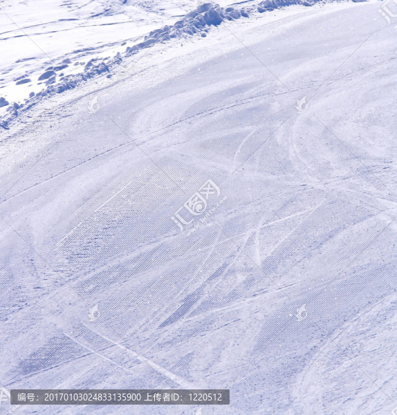 滑雪道紋理