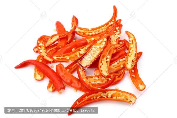 大量紅辣椒