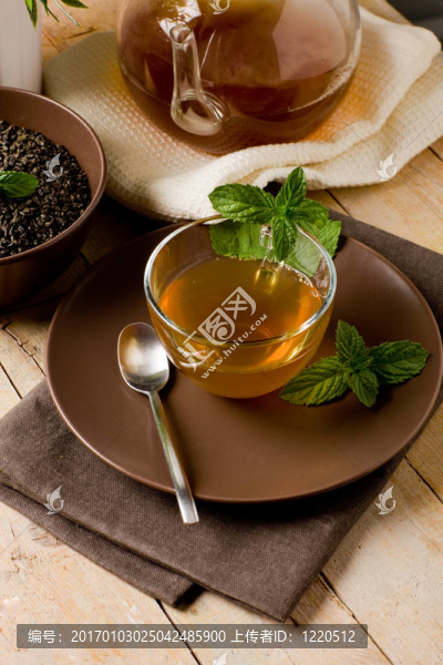綠色薄荷錫蘭茶