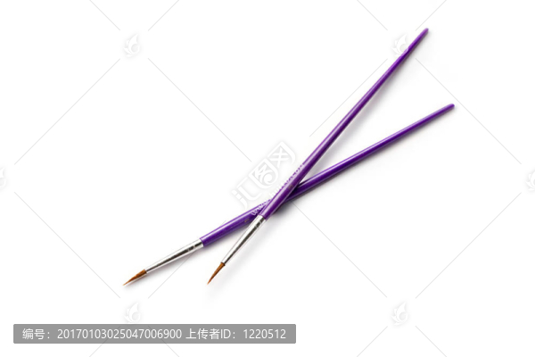 畫筆白色隔離