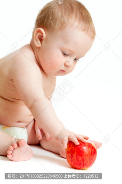 孩子吃健康食品分離