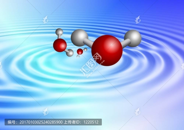水波紋與分子
