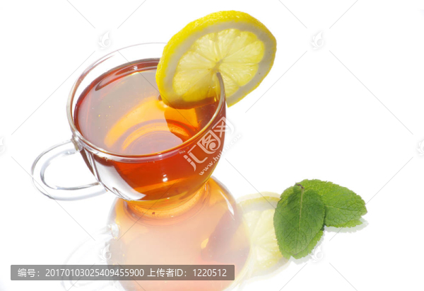 在一杯茶