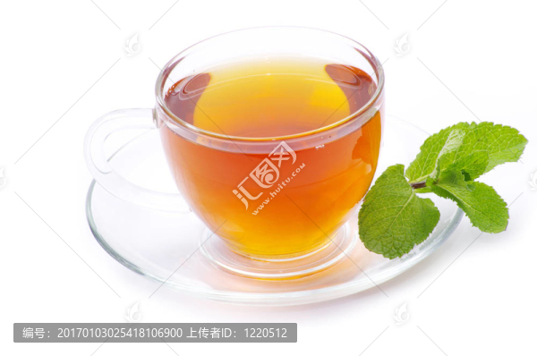 在一杯茶