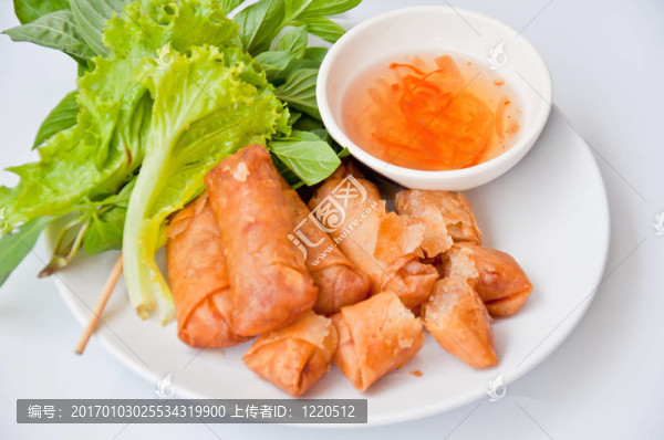 炸春卷