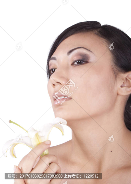 女孩；莉莉；肖像。