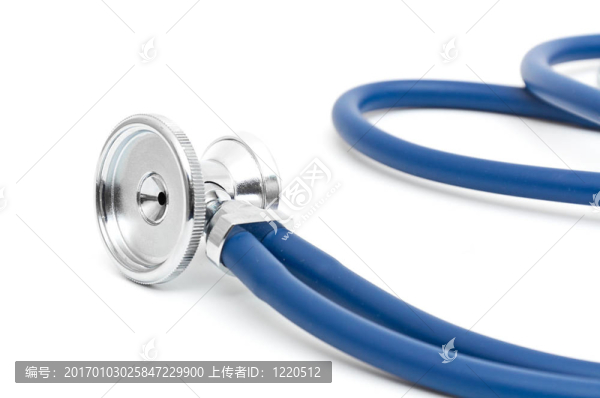 藍(lán)色的聽診器