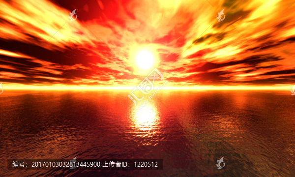 海洋日落