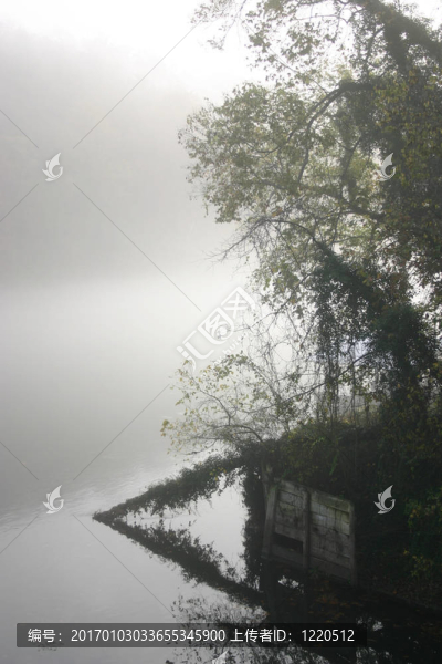 朦朧的倒影