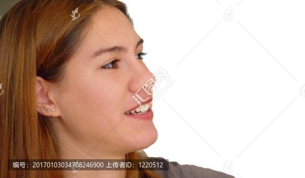 快樂的女孩