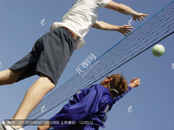 沙灘排球