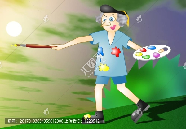 山水畫家