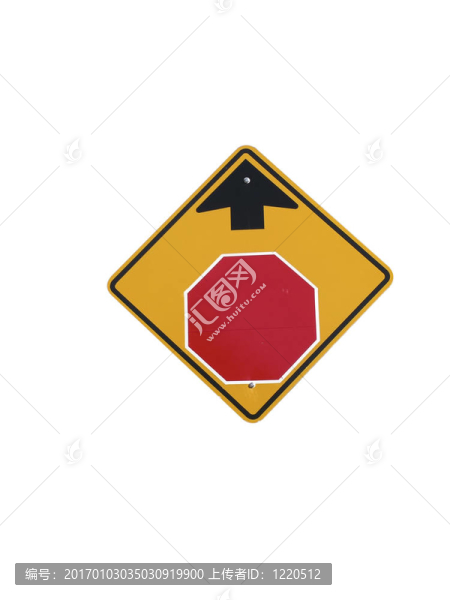 前方停車標(biāo)志