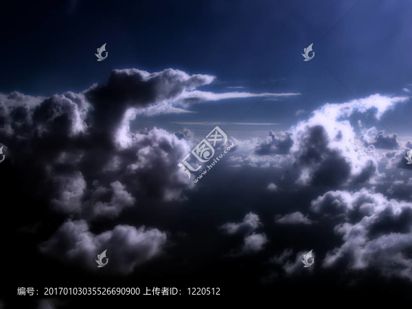 夢幻般的云