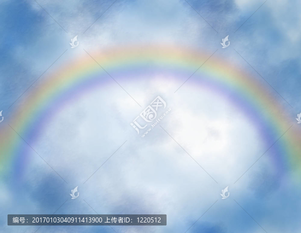 天空的彩虹