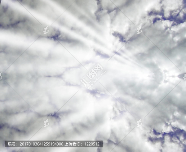 藍色的天空