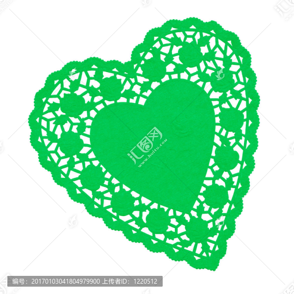 心Doilie,Green