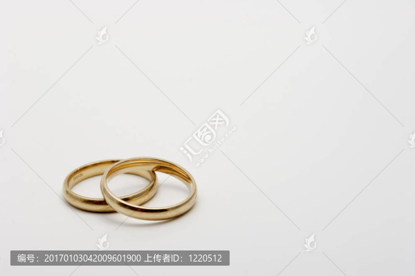 一對結婚戒指