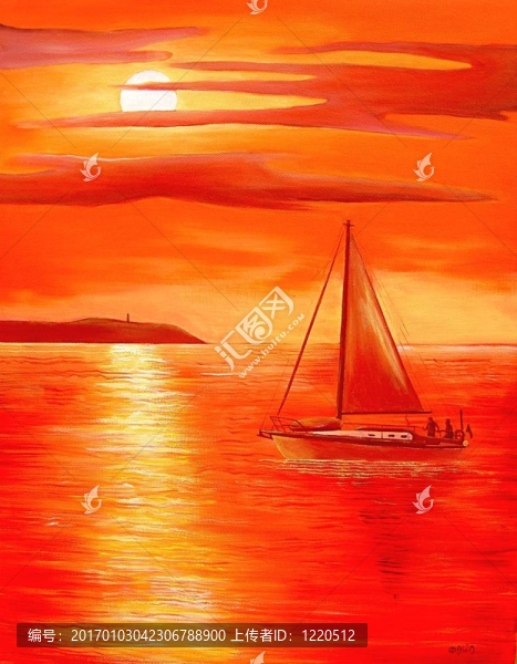 夕陽紅