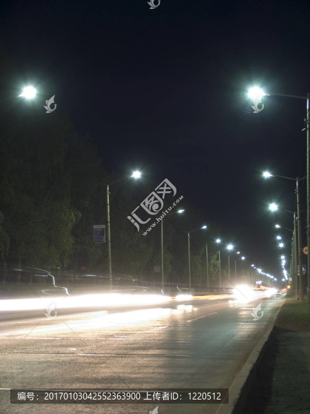 夜晚的街道