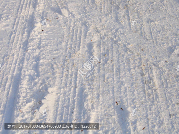 雪的質感