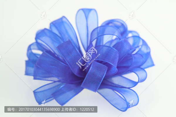 藍(lán)色的蝴蝶結(jié)