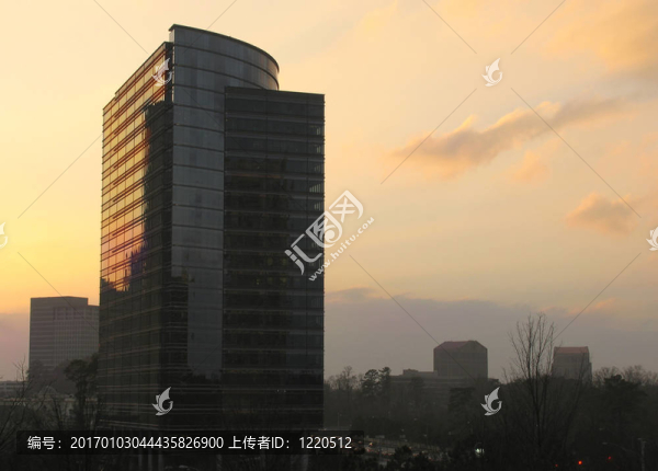 亞特蘭大的日落