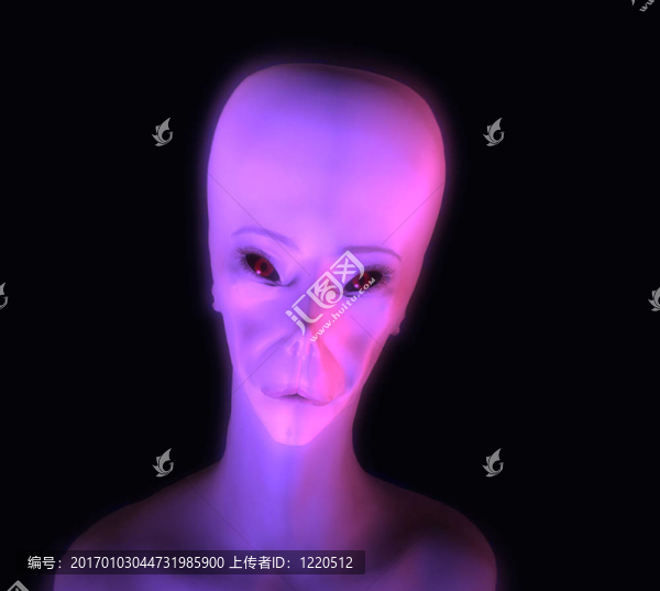 發(fā)光的外星人