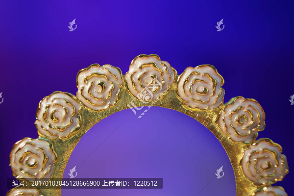 搪瓷玫瑰框架