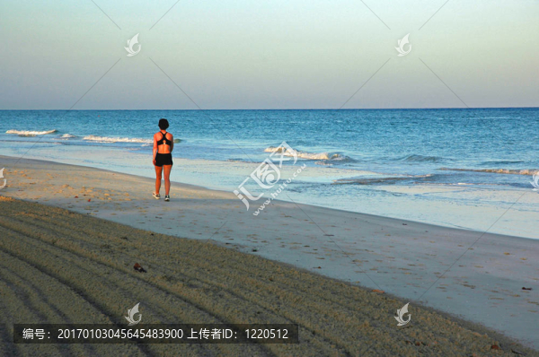 早晨散步