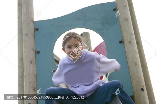 孩子享受