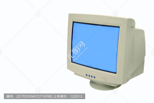 白色的顯示器