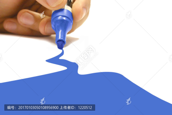 藍(lán)色標(biāo)記