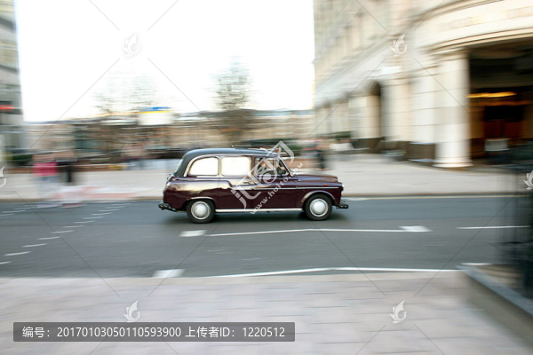 移動(dòng)的倫敦出租車