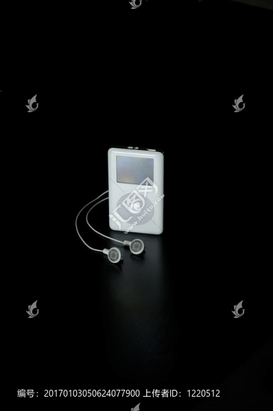 孤立的MP3播放器