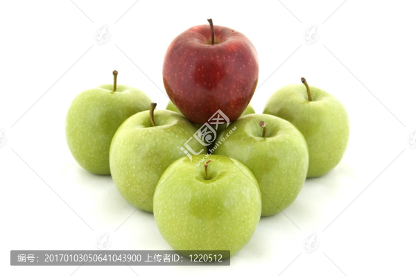 紅色和綠色