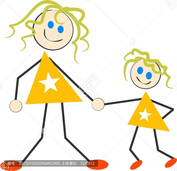母親和女兒