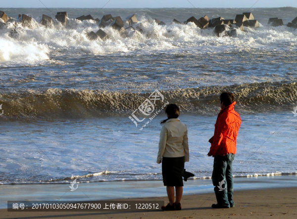 海洋沙灘