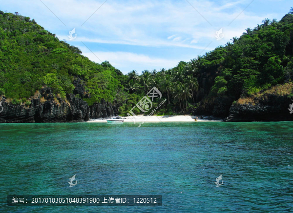 幽靜的海灘