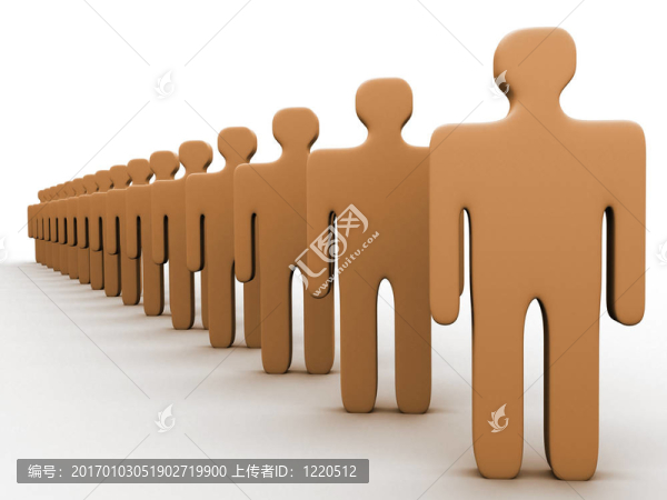 3D人排