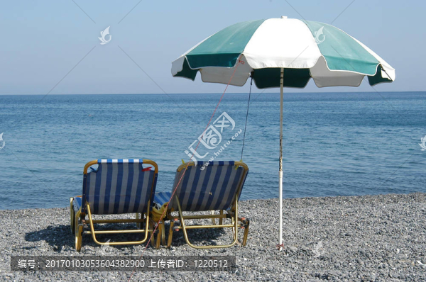 平靜的海灘
