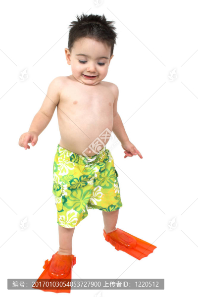 少年兒童游泳